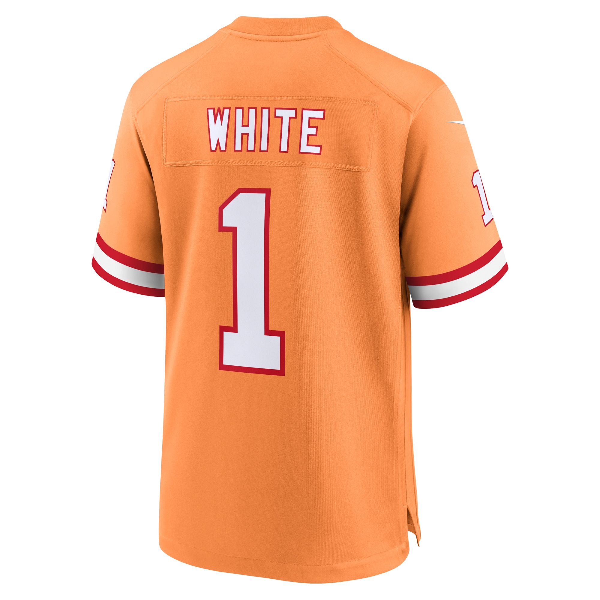 Men's Tampa Bay Buccaneers Rachaad White Orange Throwback Game Jersey