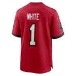 Men's Tampa Bay Buccaneers Rachaad White Red Game Player Jersey