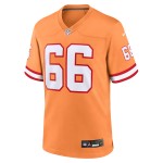 Men's Tampa Bay Buccaneers Ryan Jensen Orange Throwback Game Jersey