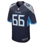 Men's Tennessee Titans Chris Hubbard  Navy Team Game Jersey