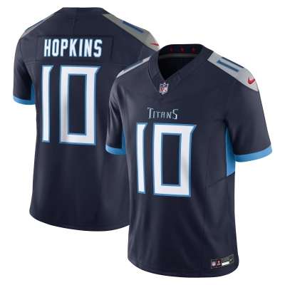 Men's Tennessee Titans DeAndre Hopkins Navy Vapor F.U.S.E. Limited Jersey 01