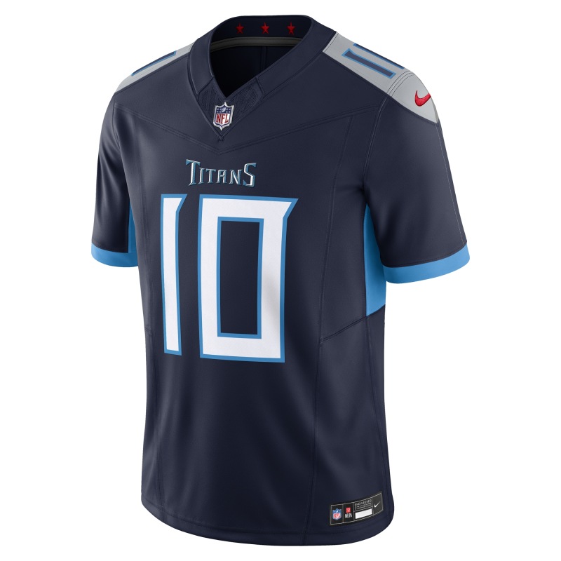 Men's Tennessee Titans DeAndre Hopkins Navy Vapor F.U.S.E. Limited Jersey