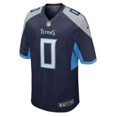Men's Tennessee Titans Sean Murphy-Bunting Navy Game Player Jersey 02
