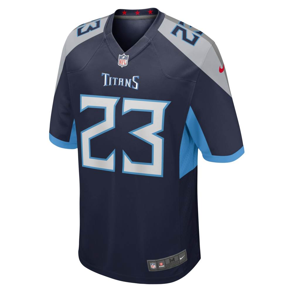Men's Tennessee Titans Tre Avery  Navy Team Game Jersey
