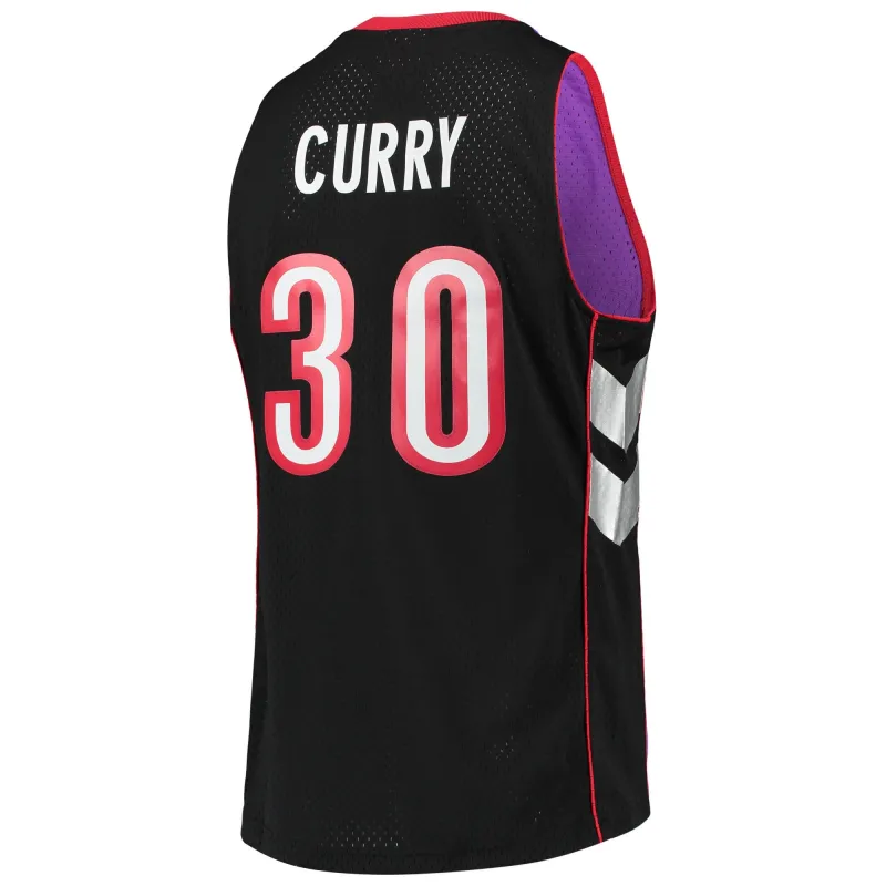 Men's Toronto Raptors Dell Curry Purple 2001/02 Hardwood Classics Swingman Jersey