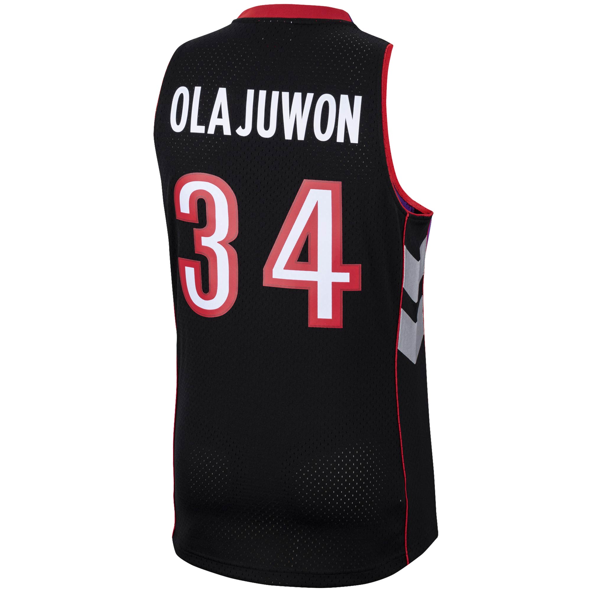 Men's Toronto Raptors Hakeem Olajuwon Purple 2001/02 Hardwood Classics Swingman Jersey