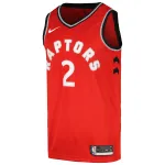 Men's Toronto Raptors Kawhi Leonard Red Swingman Jersey - Icon Edition