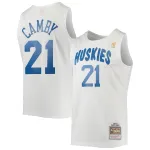 Men's Toronto Raptors Marcus Camby White 1996/97 Hardwood Classics Swingman Jersey