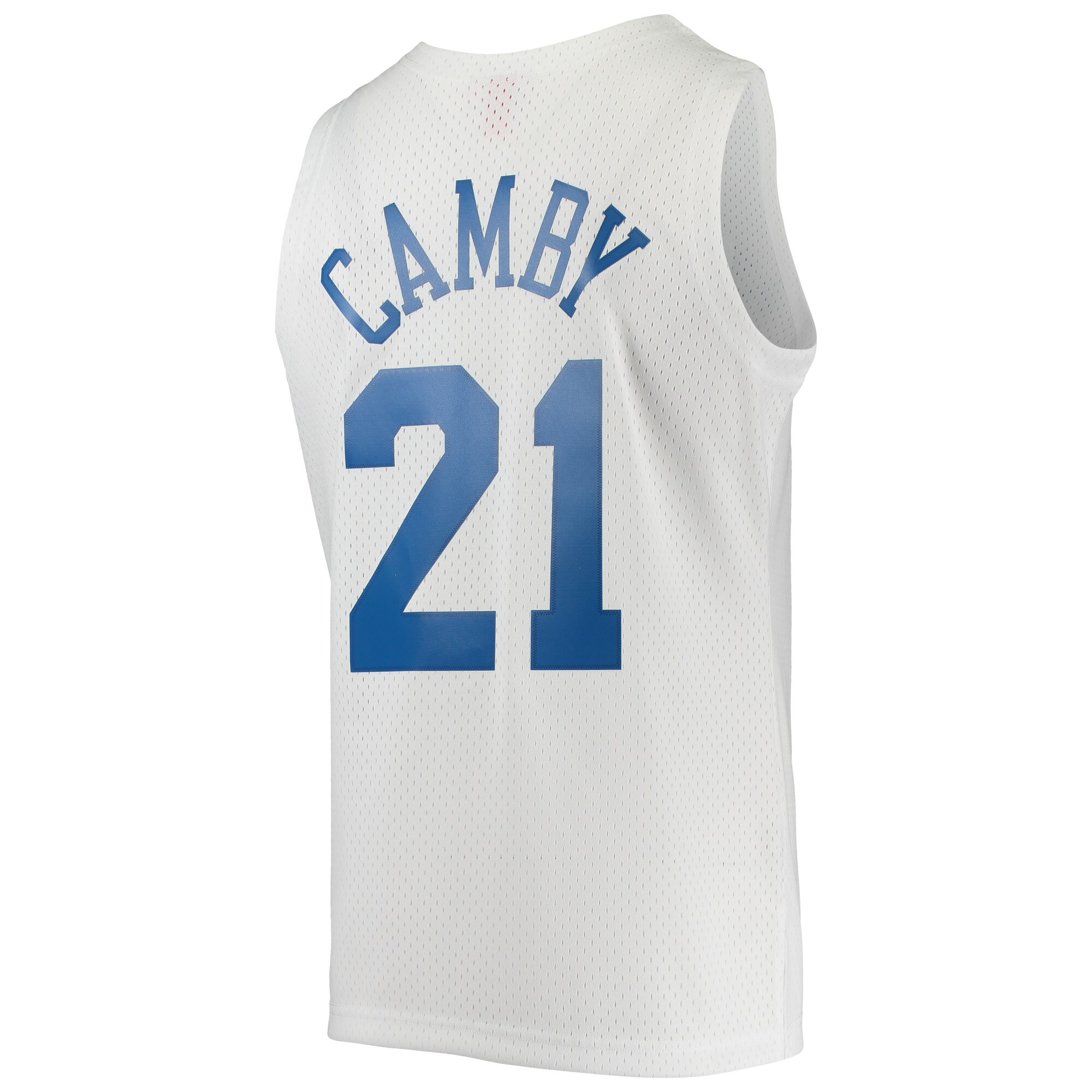 Men's Toronto Raptors Marcus Camby White 1996/97 Hardwood Classics Swingman Jersey