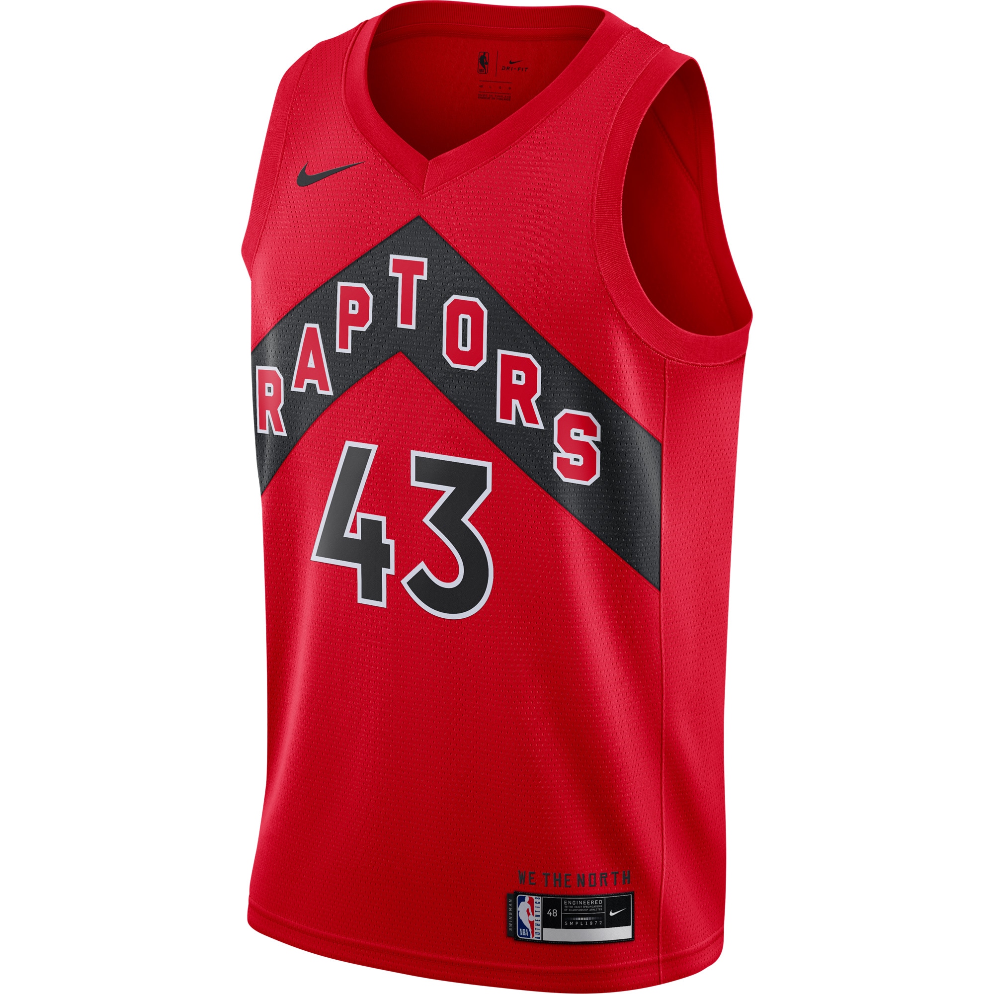 Men's Toronto Raptors Pascal Siakam Red 2020/21 Icon Swingman Jersey