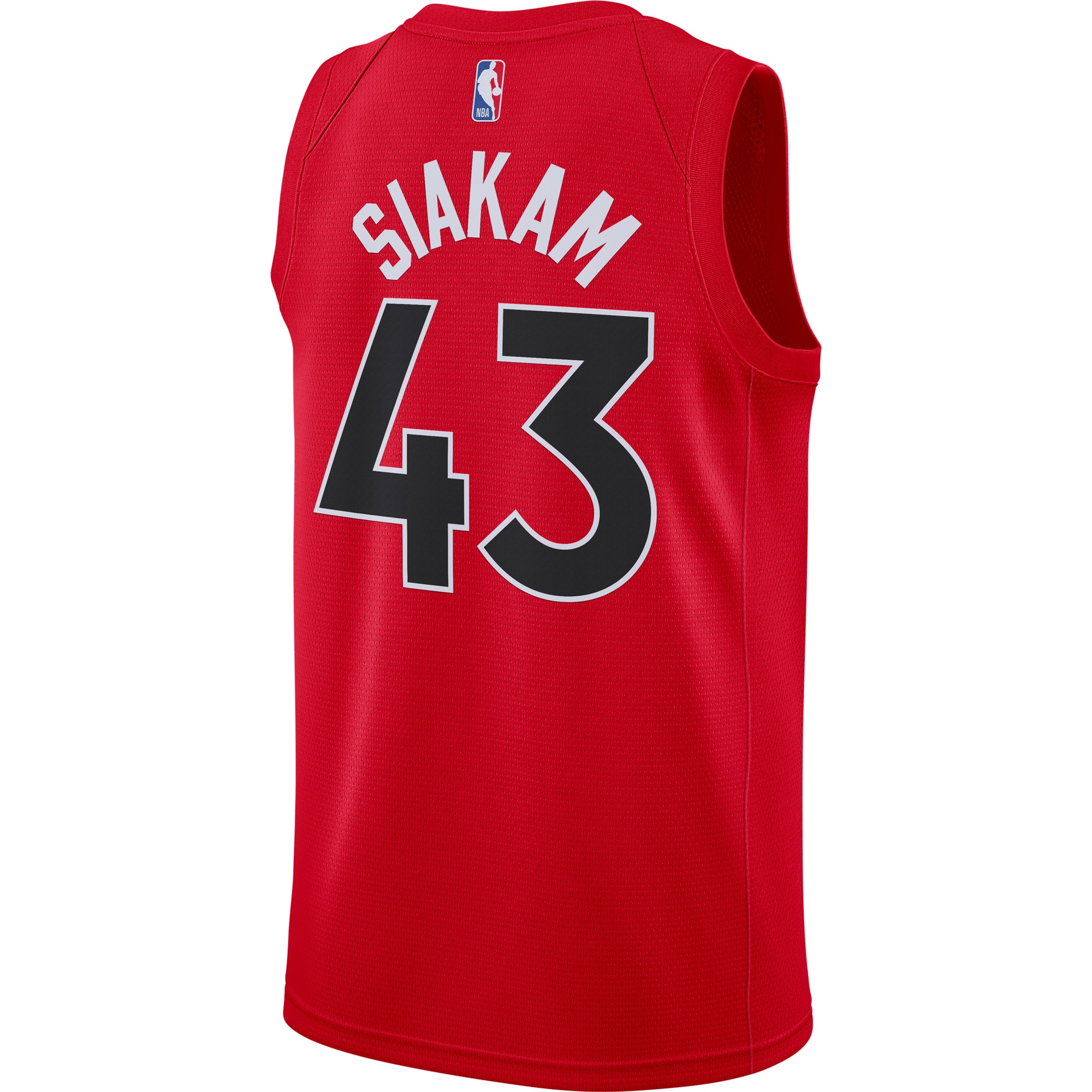Men's Toronto Raptors Pascal Siakam Red 2020/21 Icon Swingman Jersey