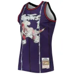 Men's Toronto Raptors Tracy McGrady Purple 1998/99 Hardwood Classics NBA 75th Anniversary Diamond Swingman Jersey