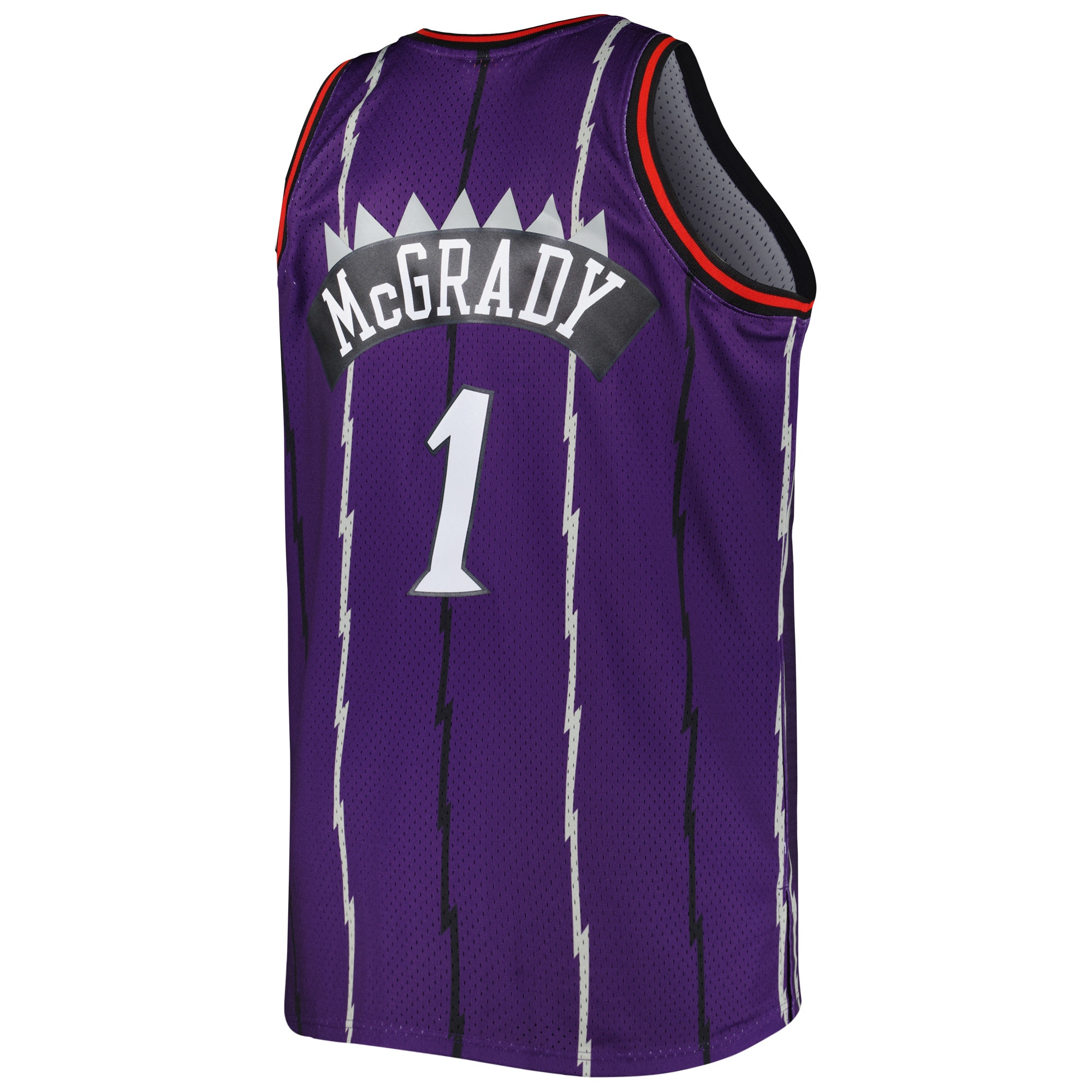Men's Toronto Raptors Tracy McGrady Purple Big & Tall Hardwood Classics 1998/99 Swingman Jersey
