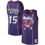 Men's Toronto Raptors Vince Carter Purple 1998/99 Big & Tall Hardwood Classics Swingman Jersey