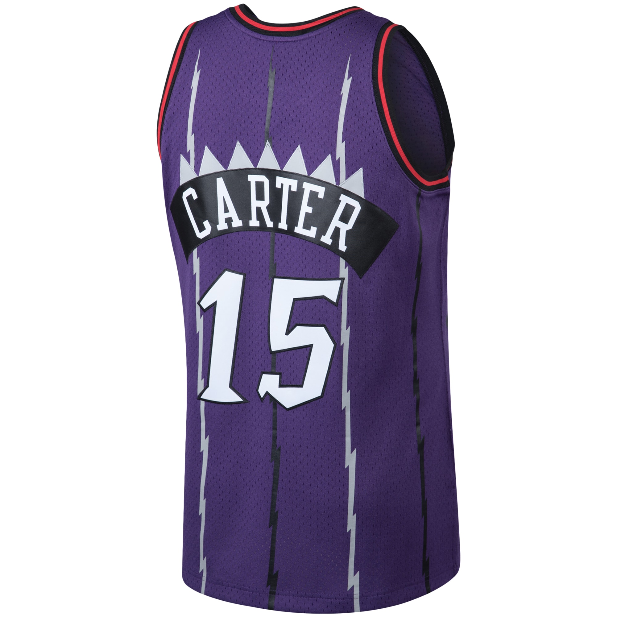 Men's Toronto Raptors Vince Carter Purple 1998/99 Big & Tall Hardwood Classics Swingman Jersey