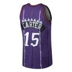 Men's Toronto Raptors Vince Carter Purple 1998/99 Hardwood Classics Swingman Jersey