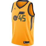 Men's Utah Jazz Donovan Mitchell Gold 2020/21 Swingman Jersey - Statement Edition