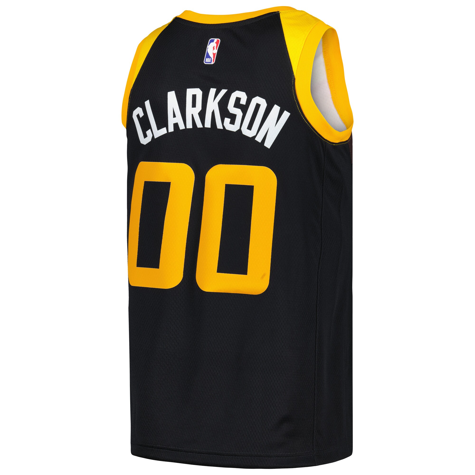 Men's Utah Jazz Jordan Clarkson Black Swingman Jersey - City Edition