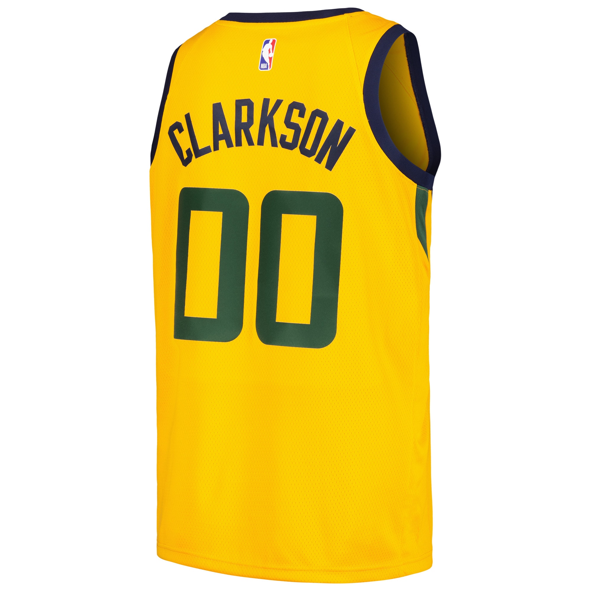 Men's Utah Jazz Jordan Clarkson Yellow Swingman Jersey - Statement Edition