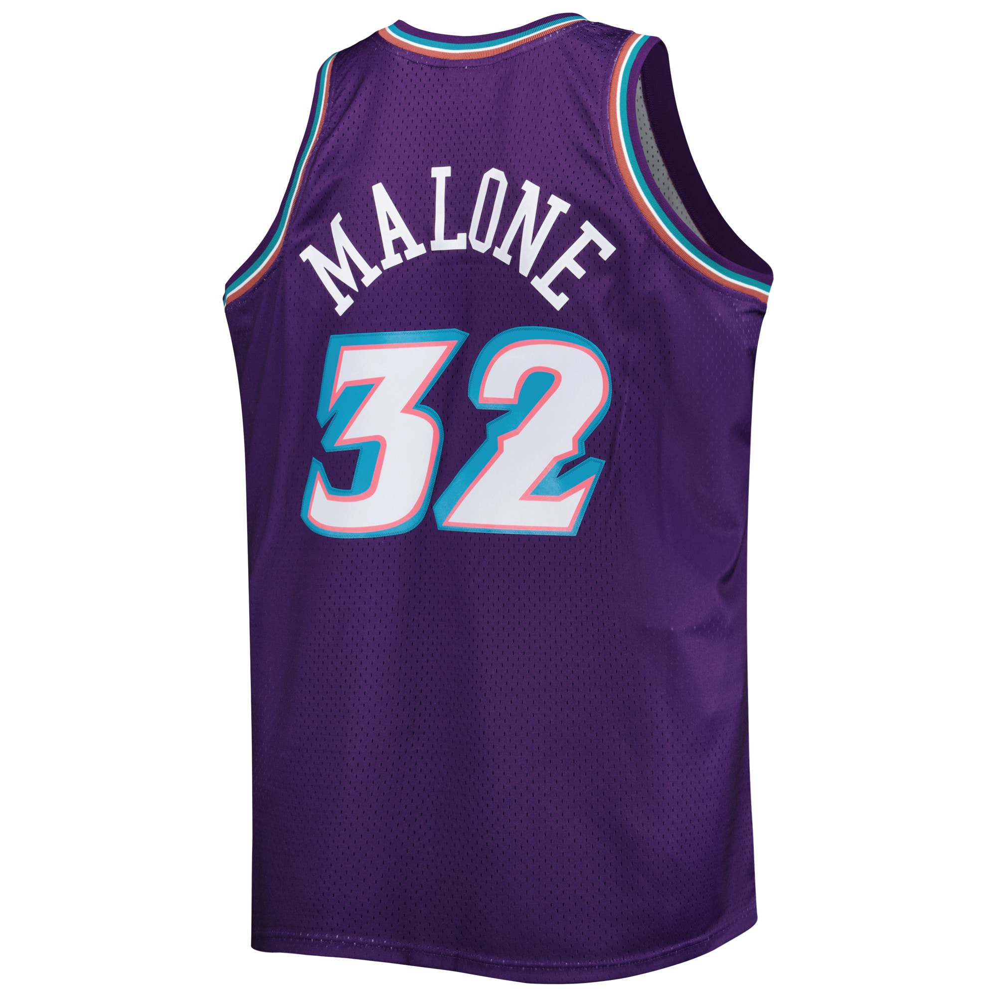 Men's Utah Jazz Karl Malone Purple Big & Tall Hardwood Classics 1996/97 Swingman Jersey