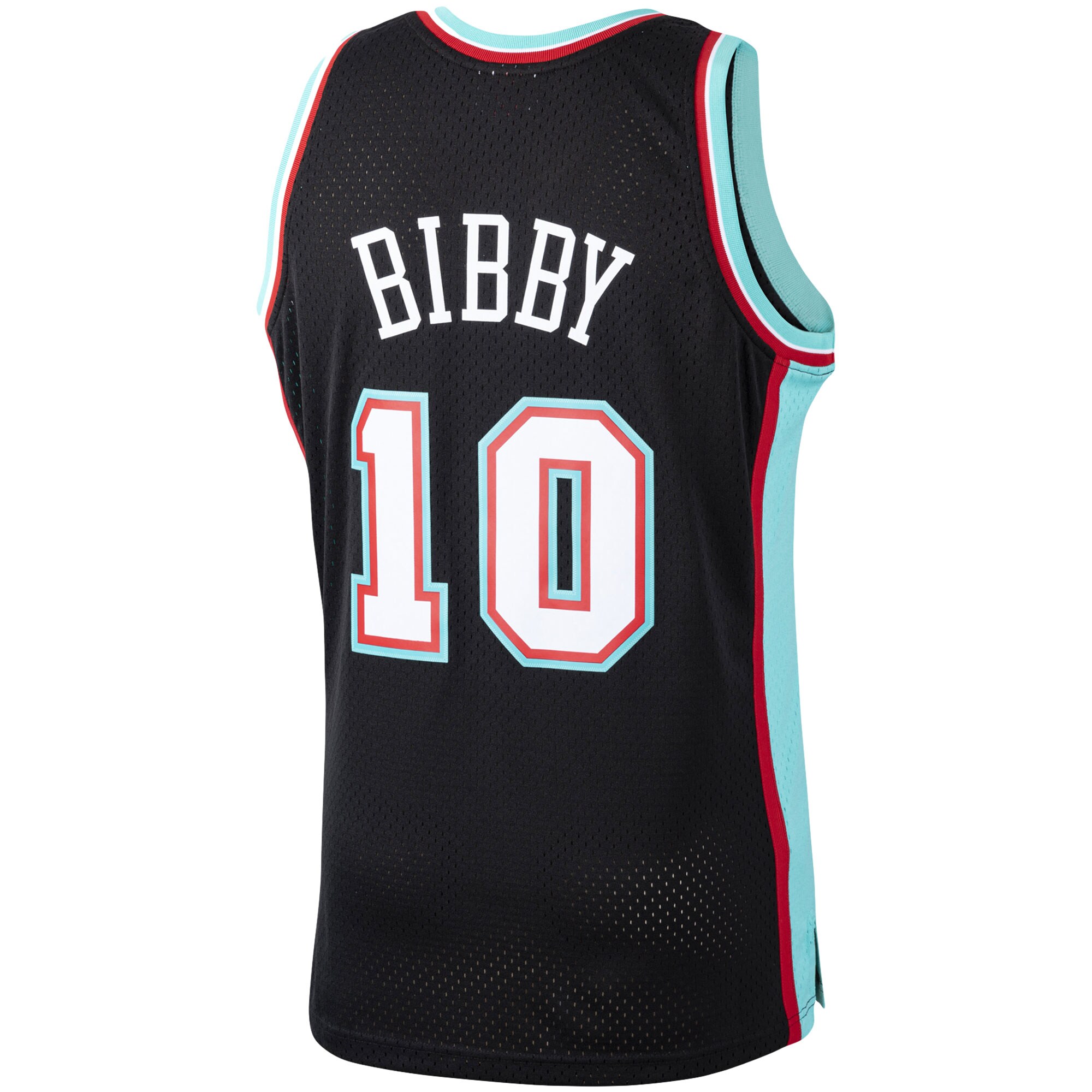 Men's Vancouver Grizzlies Mike Bibby Black 2000/01 Hardwood Classics Swingman Jersey