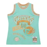 Men's Vancouver Grizzlies Mike Bibby Mint 1998/99 Swingman Sidewalk Sketch Jersey