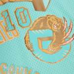 Men's Vancouver Grizzlies Mike Bibby Mint 1998/99 Swingman Sidewalk Sketch Jersey