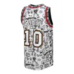 Men's Vancouver Grizzlies Mike Bibby White 1998/99 Swingman Jersey