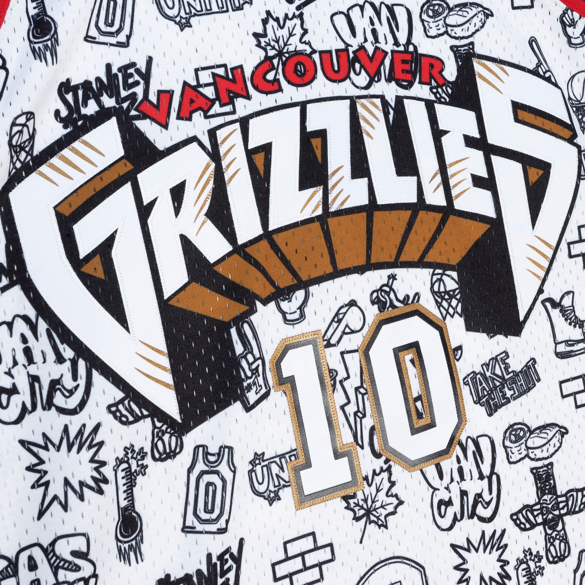 Men's Vancouver Grizzlies Mike Bibby White 1998/99 Swingman Jersey