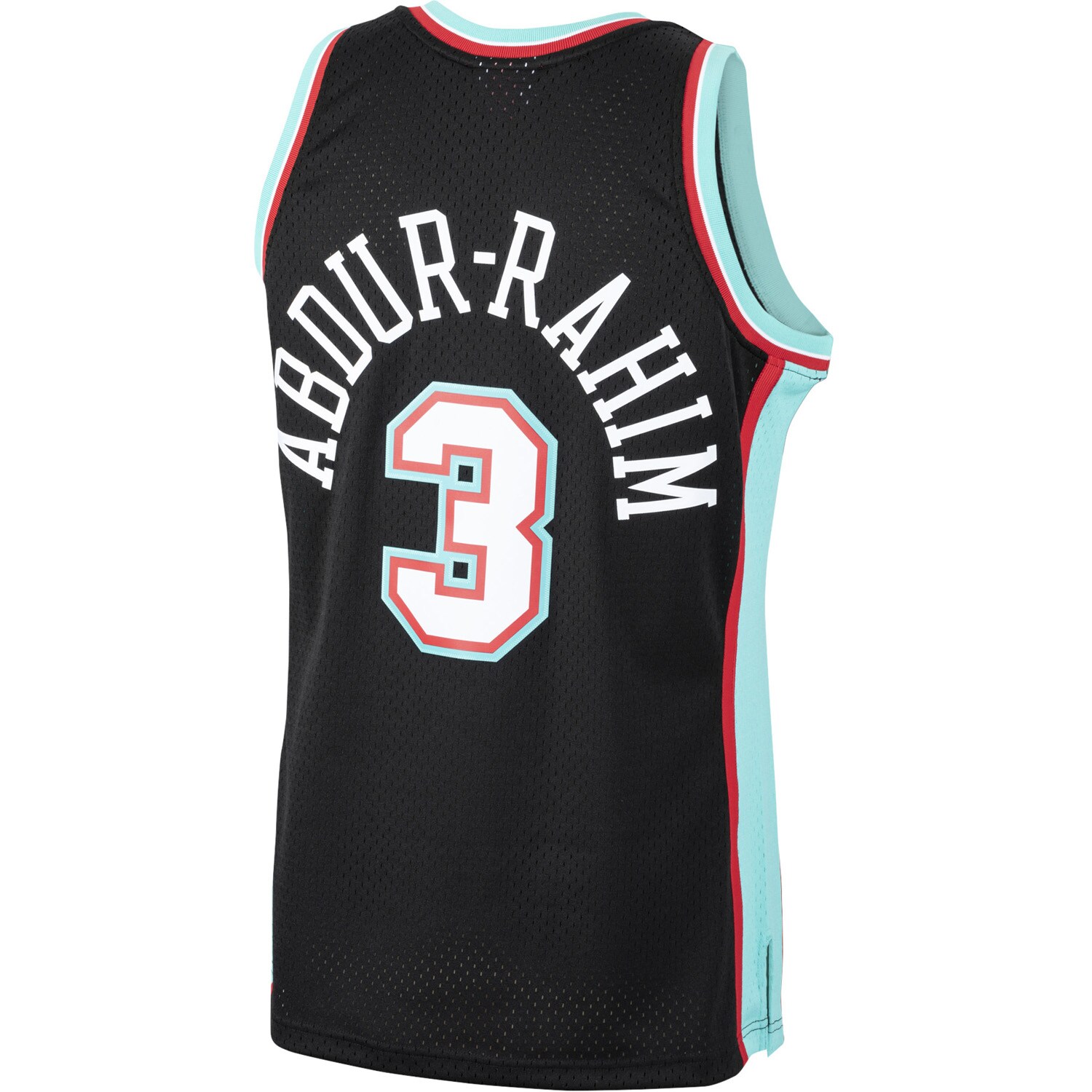 Men's Vancouver Grizzlies Shareef Abdur-Rahim Black 2000/01 Hardwood Classics Swingman Jersey