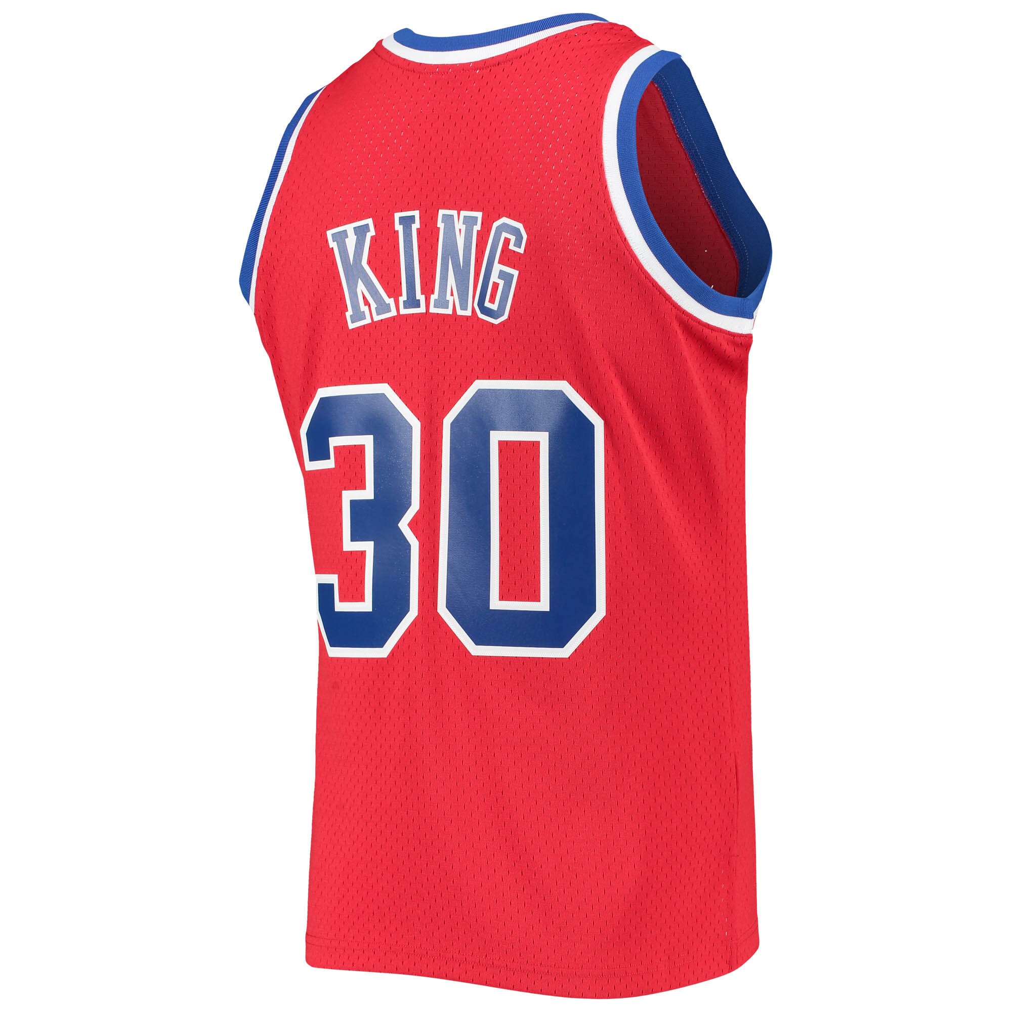 Men's Washington Bullets Bernard King Red 1990/91 Hardwood Classics Swingman Jersey