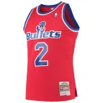 Men's Washington Bullets Chris Webber Red 1994/95 Hardwood Classics Swingman Jersey