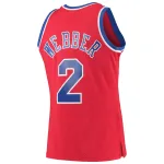 Men's Washington Bullets Chris Webber Red 1994/95 Hardwood Classics Swingman Jersey