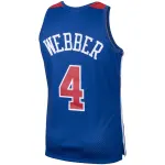 Men's Washington Bullets Chris Webber Royal 2001/02 Hardwood Classics Swingman Jersey