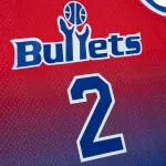 Men's Washington Bullets Chris Webber Royal/Red 1994/95 Hardwood Classics Fadeaway Swingman Player Jersey