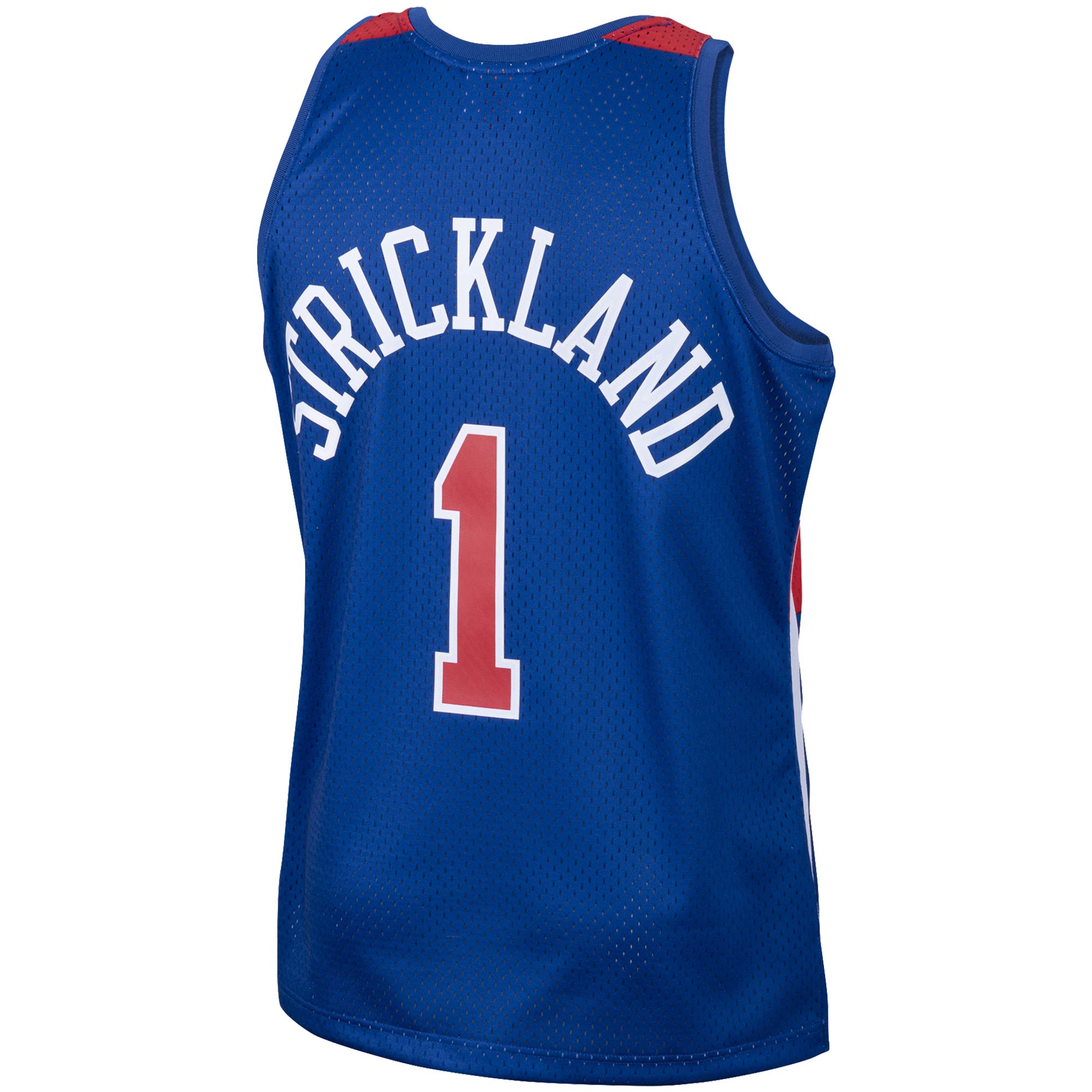 Men's Washington Bullets Rod Strickland Royal 2001/02 Hardwood Classics Swingman Jersey