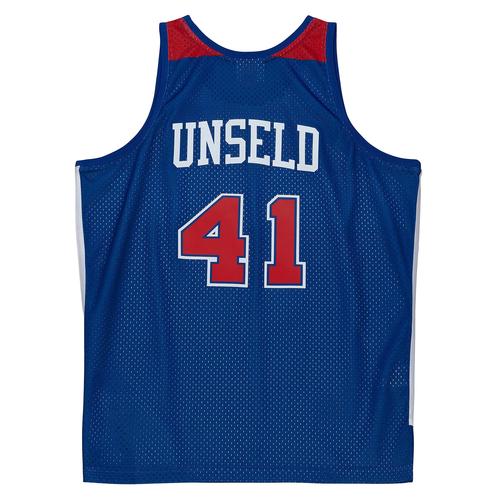Men's Washington Bullets Wes Unseld Blue 1977/78 Hardwood Classics Swingman Jersey