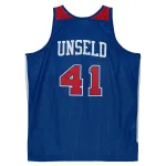 Men's Washington Bullets Wes Unseld Blue 1977/78 Hardwood Classics Swingman Jersey