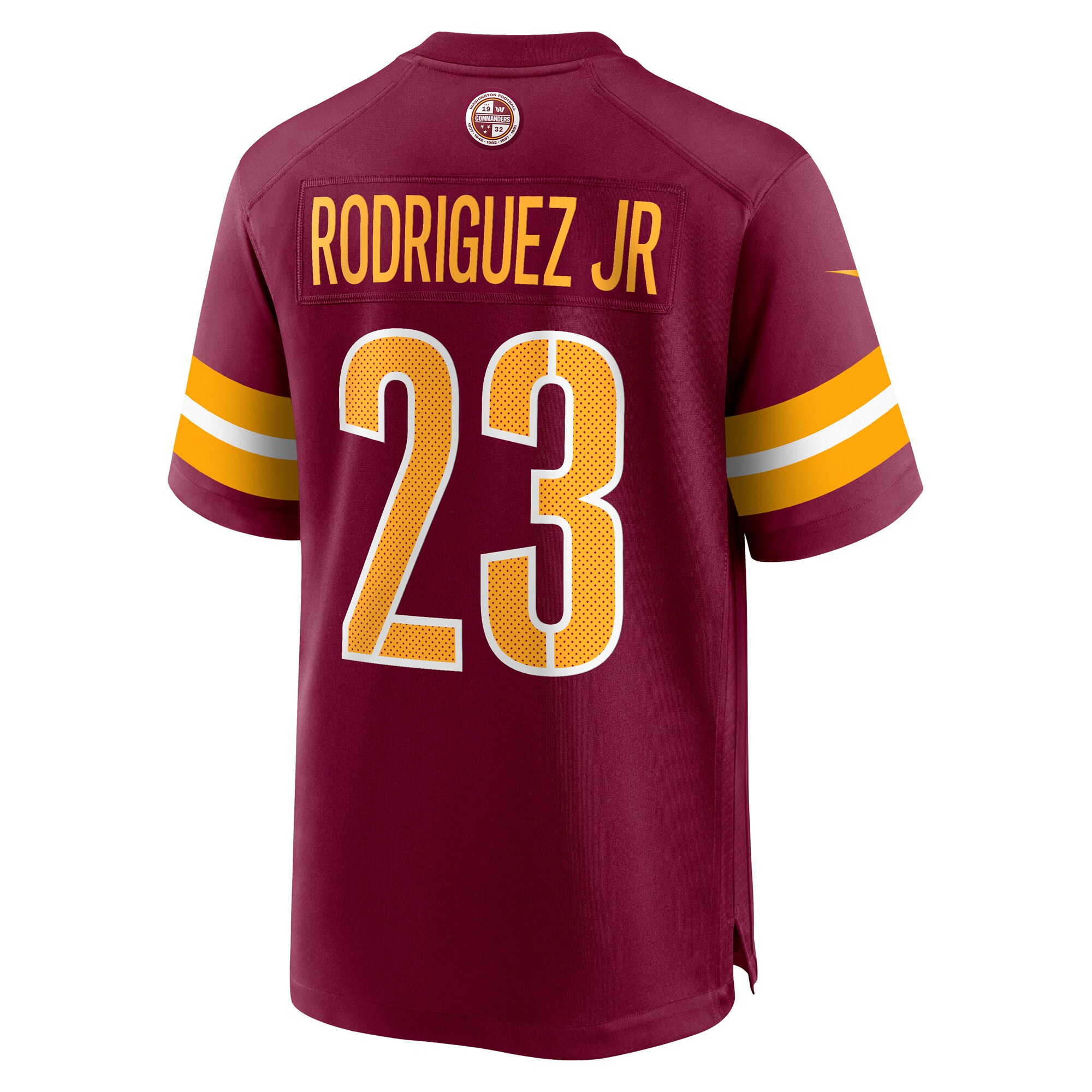 Men's Washington Commanders Chris Rodriguez Jr. Burgundy Team Game Jersey