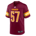 Men's Washington Commanders Cody Barton Burgundy Game Player Jersey