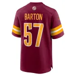 Men's Washington Commanders Cody Barton Burgundy Game Player Jersey