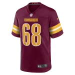 Men's Washington Commanders Curtis Brooks Burgundy Game Jersey