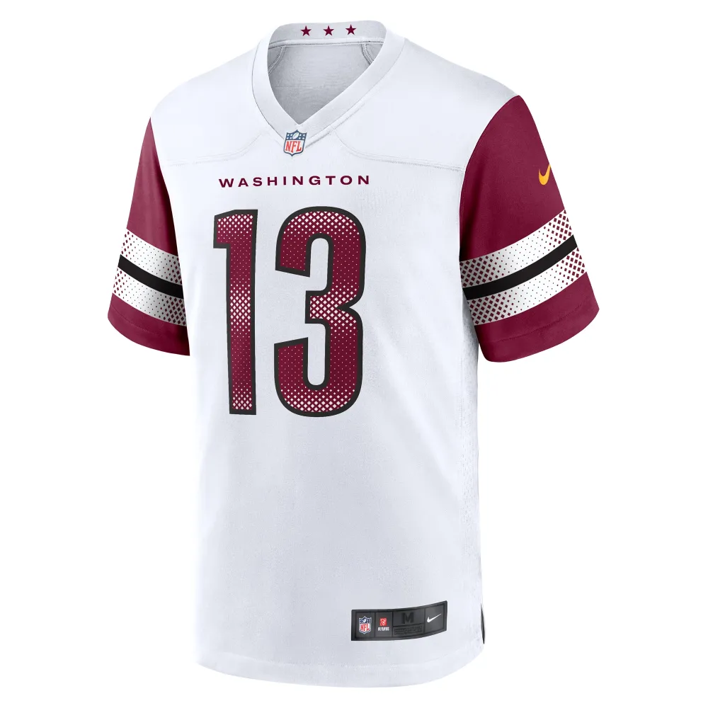 Men's Washington Commanders Emmanuel Forbes Jr. White Away Game Jersey
