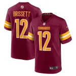 Men's Washington Commanders Jacoby Brissett Burgundy Game Player Jersey