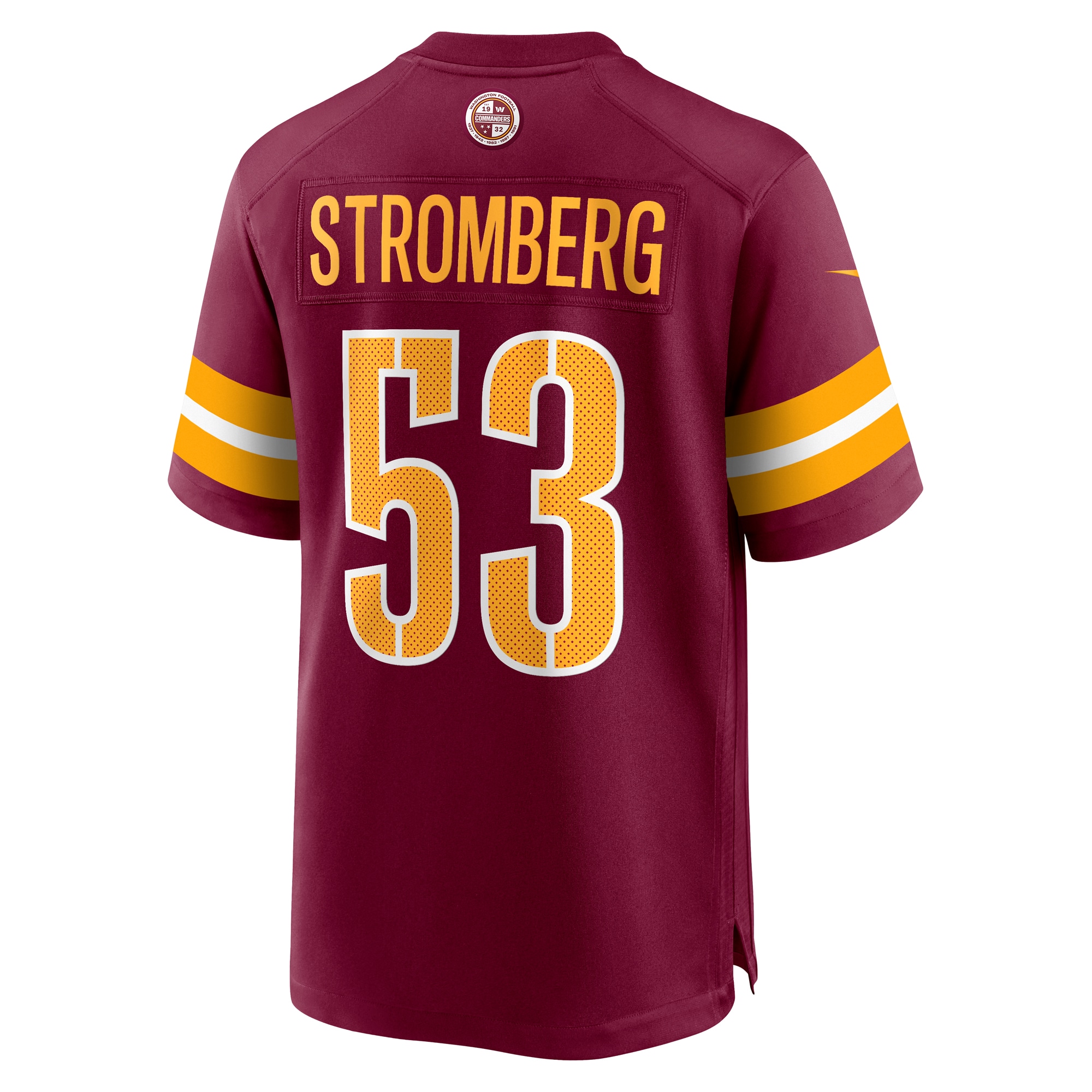 Men's Washington Commanders Ricky Stromberg Burgundy Team Game Jersey