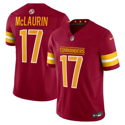 Men's Washington Commanders Terry McLaurin Burgundy Vapor F.U.S.E. Limited Jersey 01