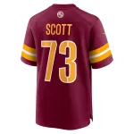 Men's Washington Commanders Trent Scott Burgundy Game Jersey