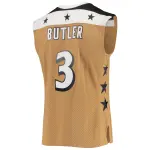 Men's Washington Wizards Caron Butler Gold 2001/02 Hardwood Classics Swingman Jersey