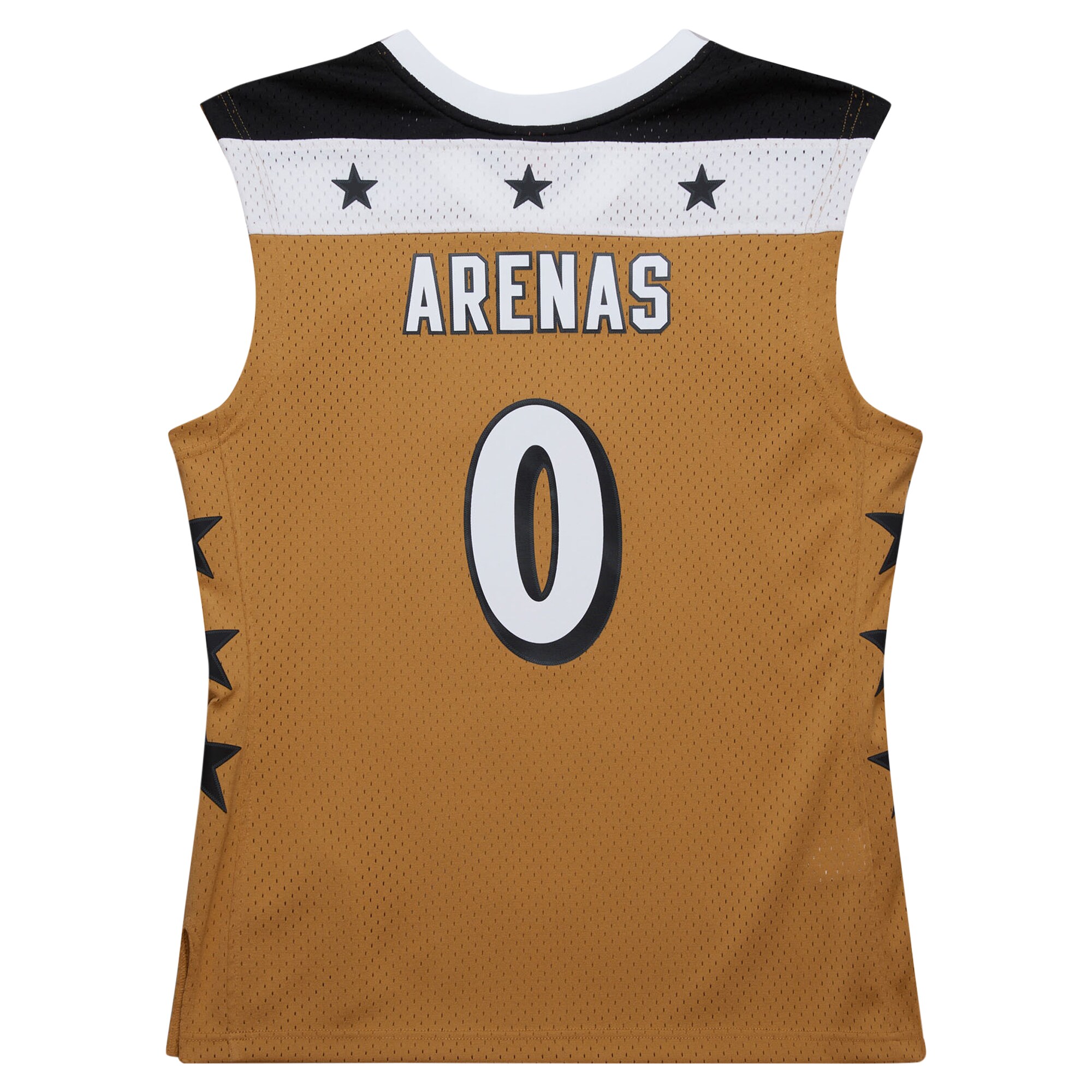 Men's Washington Wizards Gilbert Arenas Gold 2006/07 Hardwood Classics Swingman Jersey