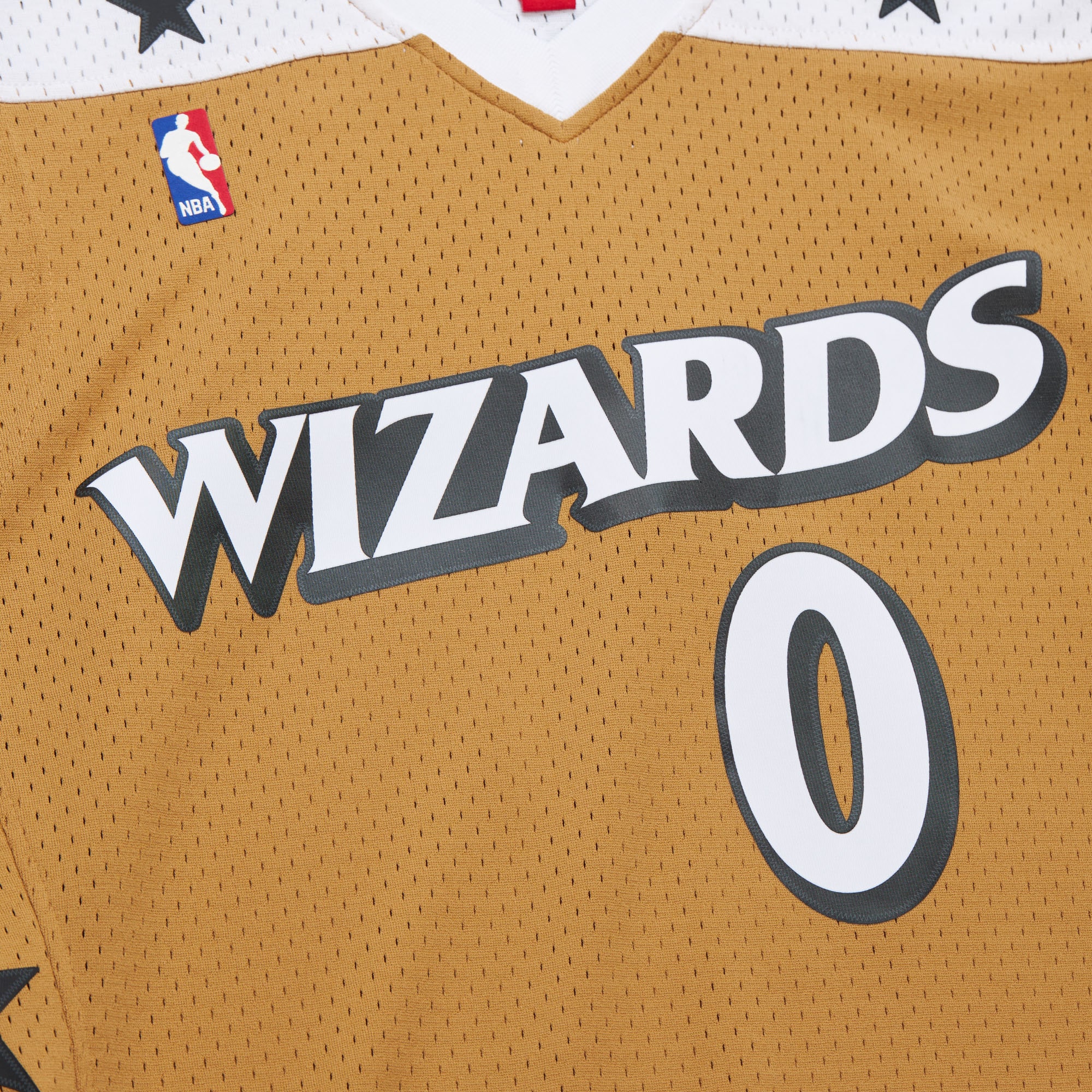 Men's Washington Wizards Gilbert Arenas Gold 2006/07 Hardwood Classics Swingman Jersey